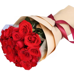 חבילת ורדים אדומים - 10 ורדים קלאסיים
