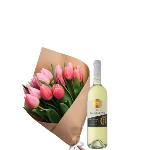 באנץ' טוליפים ויין- ספיישל צבעונים